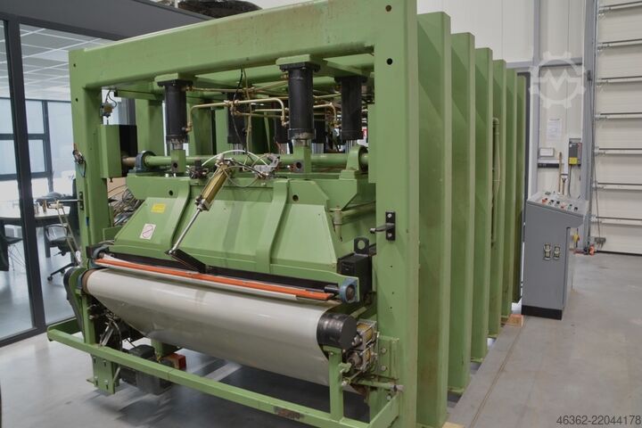 Through-feed press with side pressure Kallesoe PRASA DO KLEJENIA  LV 351