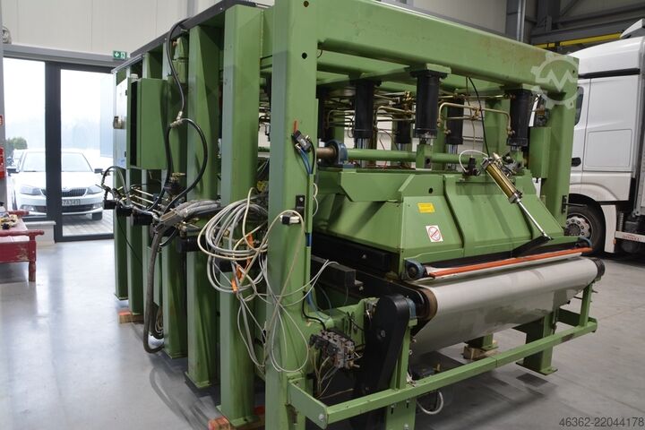 Through-feed press with side pressure Kallesoe PRASA DO KLEJENIA  LV 351