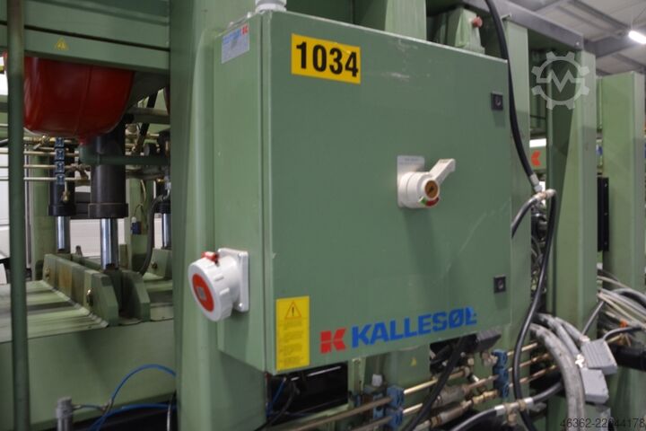 Through-feed press with side pressure Kallesoe PRASA DO KLEJENIA  LV 351