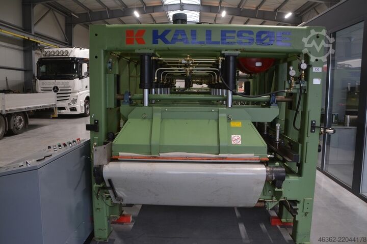 Through-feed press with side pressure Kallesoe PRASA DO KLEJENIA  LV 351