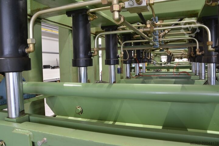 Through-feed press with side pressure Kallesoe PRASA DO KLEJENIA  LV 351