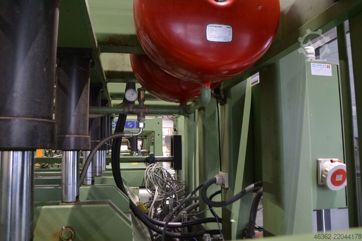 Through-feed press with side pressure Kallesoe PRASA DO KLEJENIA  LV 351