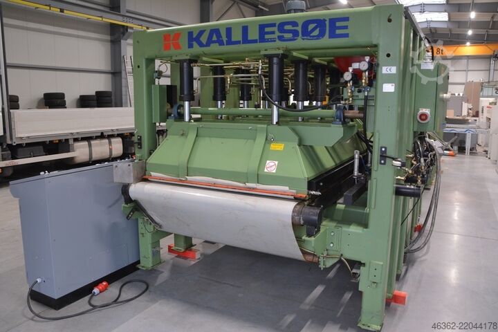 Through-feed press with side pressure Kallesoe PRASA DO KLEJENIA  LV 351