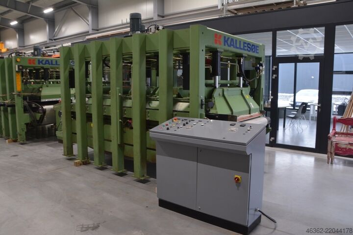 Through-feed press with side pressure Kallesoe PRASA DO KLEJENIA  LV 351