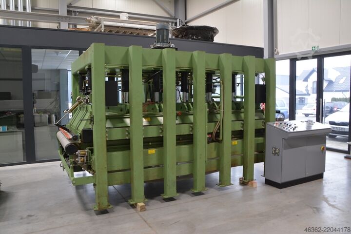 Through-feed press with side pressure Kallesoe PRASA DO KLEJENIA  LV 351