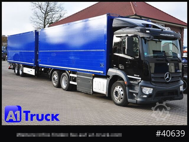LKW mit Getränkeaufbau MERCEDES-BENZ Antos, 2546, Getränke, LBW, Lift-Lenkachse