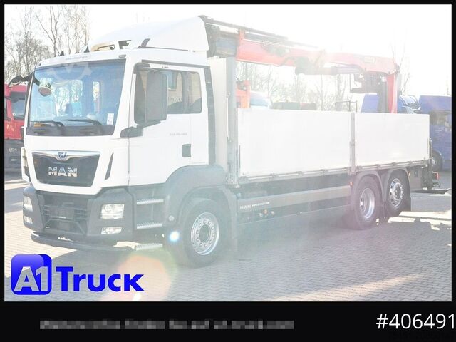 LKW mit Pritsche (offen) MAN TGS 26.460, Palfinger,PK 23005, Lift-Lenk