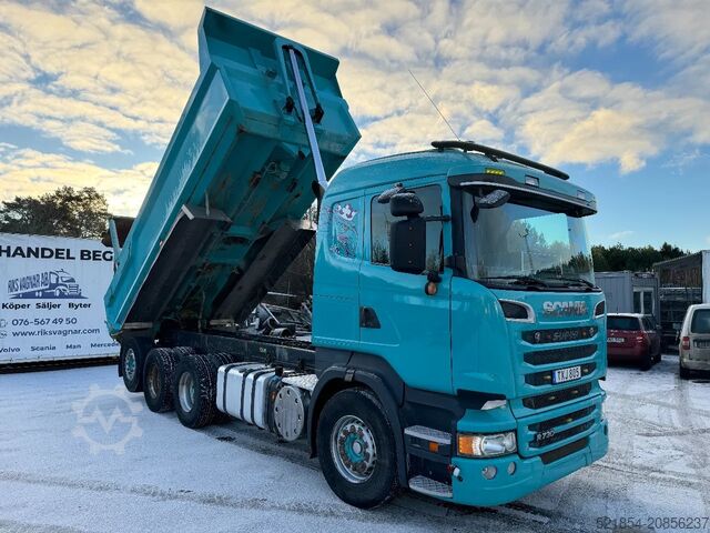 Kipper Scania R730 V8 8X4, Euro 5 EEV, 33ton Tipper, YM: 2014