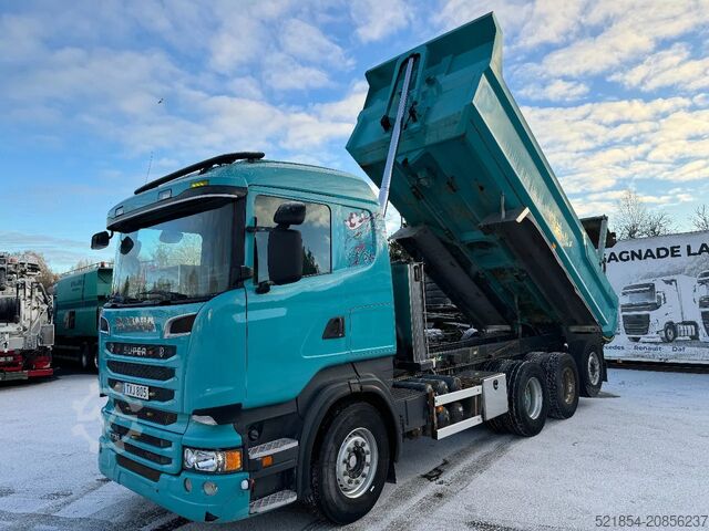 Kipper Scania R730 V8 8X4, Euro 5 EEV, 33ton Tipper, YM: 2014