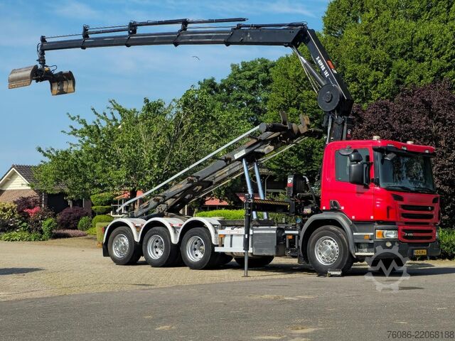 Cable system Scania P410 KRAAN/CONTAINER!! ZERO EMISSIES 2030!!TOP