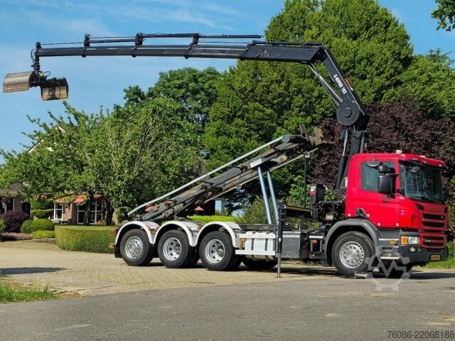 Cable system Scania P410 KRAAN/CONTAINER!! ZERO EMISSIES 2030!!TOP