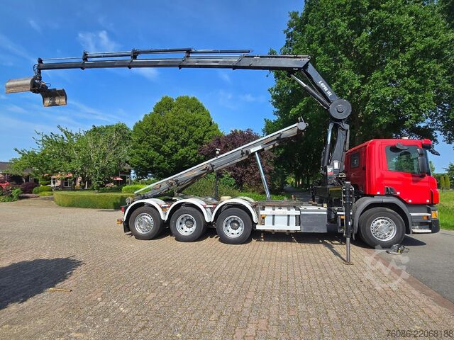 Cable system Scania P410 KRAAN/CONTAINER!! ZERO EMISSIES 2030!!TOP