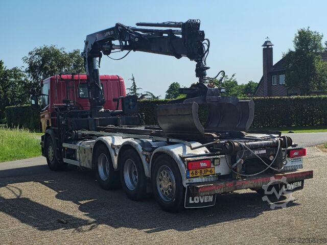 Cable system Scania P410 KRAAN/CONTAINER!! ZERO EMISSIES 2030!!TOP