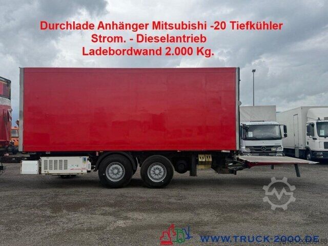 Kühlanhänger Krone Krone TK -20°C Mitsubishi LBW 2t. Durchlader