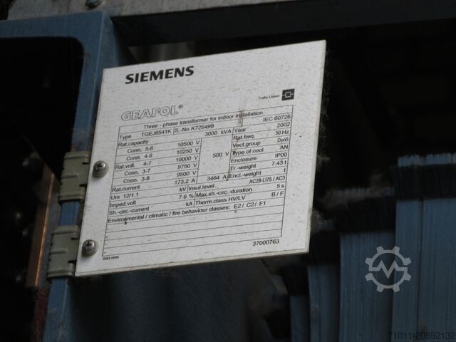 Transformer Trafo-Union TGEJ6541K