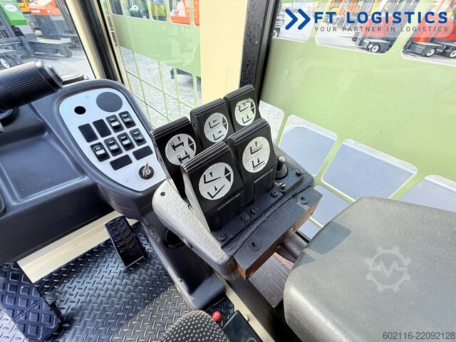 Side loader forklift Hubtex S50D TRIPLEX 6300 FREE-LIFT PLATFORM1600