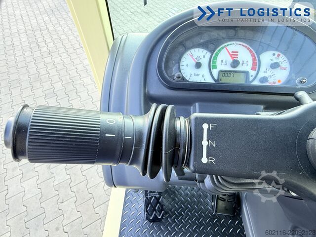 Side loader forklift Hubtex S50D TRIPLEX 6300 FREE-LIFT PLATFORM1600
