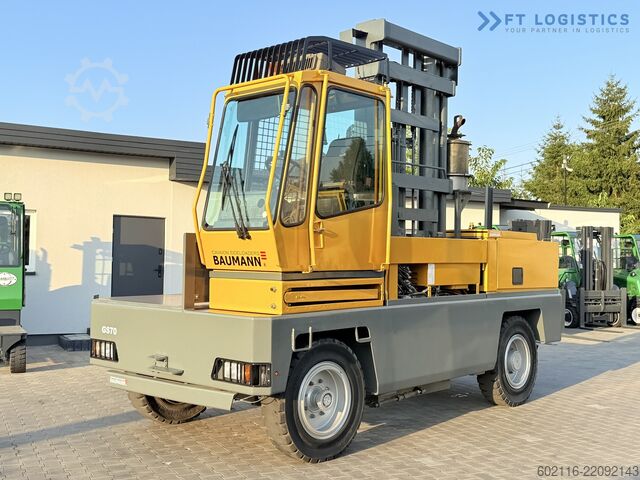 Side loader forklift Baumann GS 70/14/50 DUPLEX DIESEL LIKE NEW