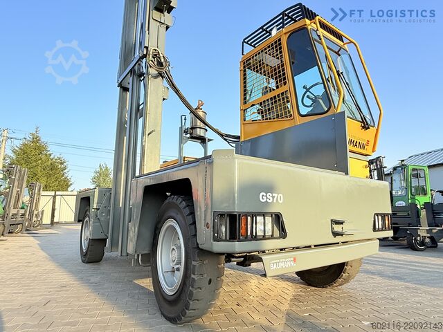 Side loader forklift Baumann GS 70/14/50 DUPLEX DIESEL LIKE NEW