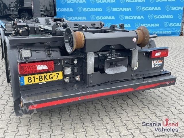 Skip truck Scania G 410 LB6x2*4HNA DIFF-L AIRCO 21T VDL HOOKLIFT