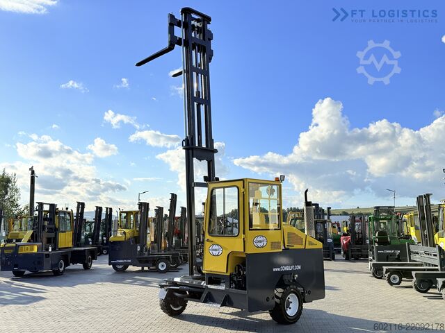 4-way forklift Combilift C5000XL GAS DUPLEX 6000MM FREE LIFT