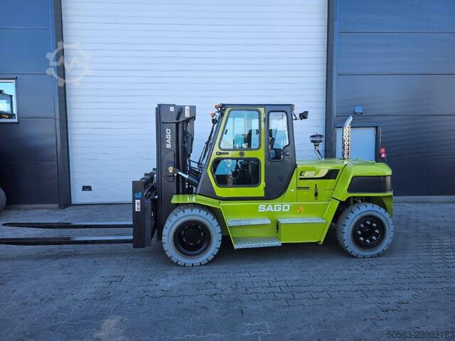 Diesel Forklift SAGO C80D - Container-Indoor-Stapler