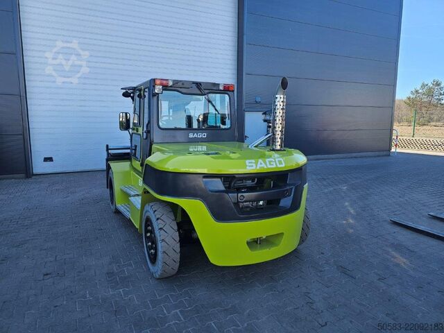 Diesel Forklift SAGO C80D - Container-Indoor-Stapler