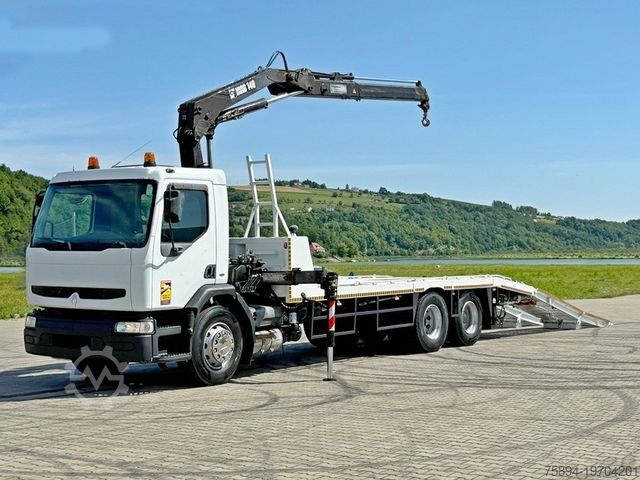 Wrecker RENAULT KERAX 320 DCI* ABSCHLEPPWAGEN  7,35m + HIAB 140A