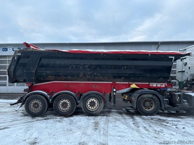 Tipper semitrailer SCHWARZMÜLLER SK K10VLN3 Kippauflieger 3 ACHS