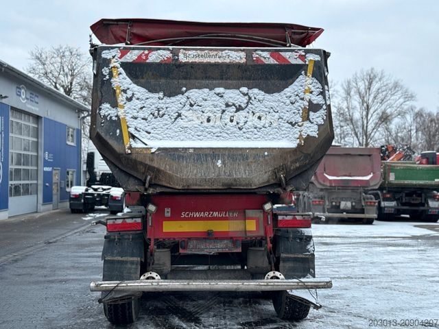 Tipper semitrailer SCHWARZMÜLLER SK K10VLN3 Kippauflieger 3 ACHS