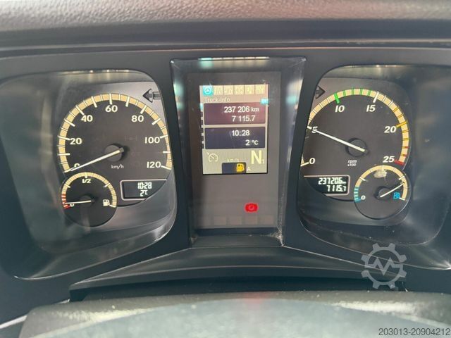 Three-sided tipper truck MERCEDES-BENZ Arocs 3243 8x4 Kipper Schwarzmuller Bordmatik