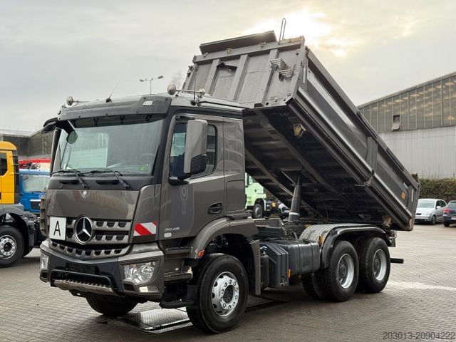 Three-sided tipper truck MERCEDES-BENZ Arocs 2646 6x4 Kipper MEILLER Bordmatik