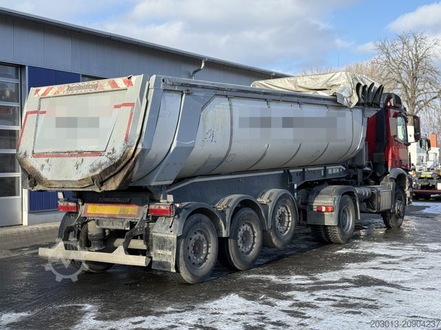 Tipper semitrailer SCHWARZMÜLLER SK SM 5198 Kippauflieger 3 ACHS