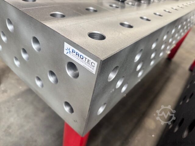 Welding table, rotary table, positioner Protec 3 - D Schweisstisch Lochtisch normal + plasmanitriert