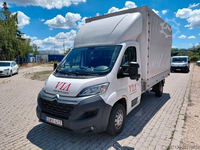 Curtain sider van CITROEN Jumper L3 Heavy 2.2 BlueHdi 140 LE