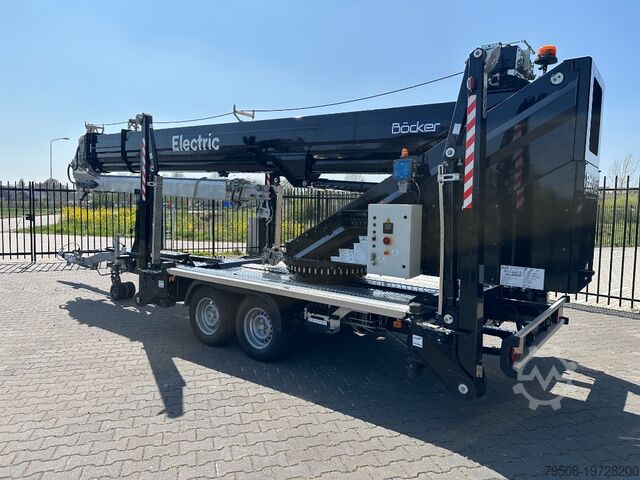 All terrain crane Böcker AHK 36e Electric Crane 230V, 09-2023, 309 hours!!