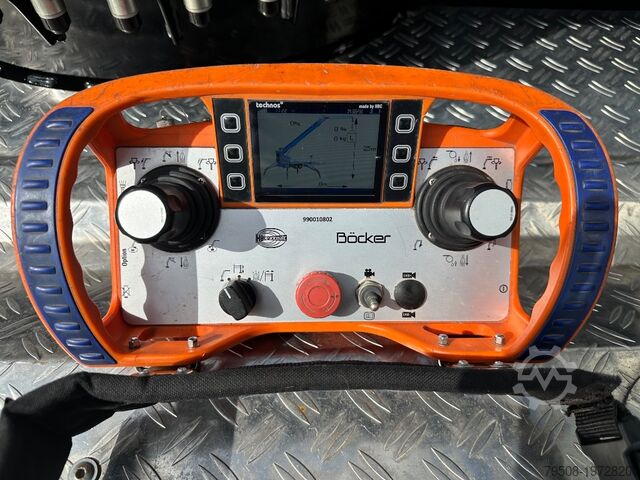All terrain crane Böcker AHK 36e Electric Crane 230V, 09-2023, 309 hours!!