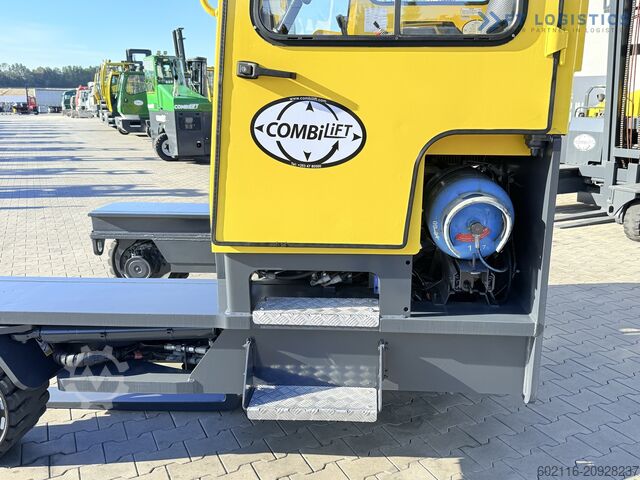 4-way forklift Combilift C5000XL GAS DUPLEX 6000MM POSITIONER