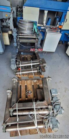 Fully automatic bands with roller conveyors Knuth ABS 560L