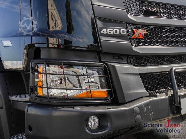 Three-sided tipper truck Scania G 460 B8x4HZ XT - Meiller TRIGENIUS D421 / Bordmat