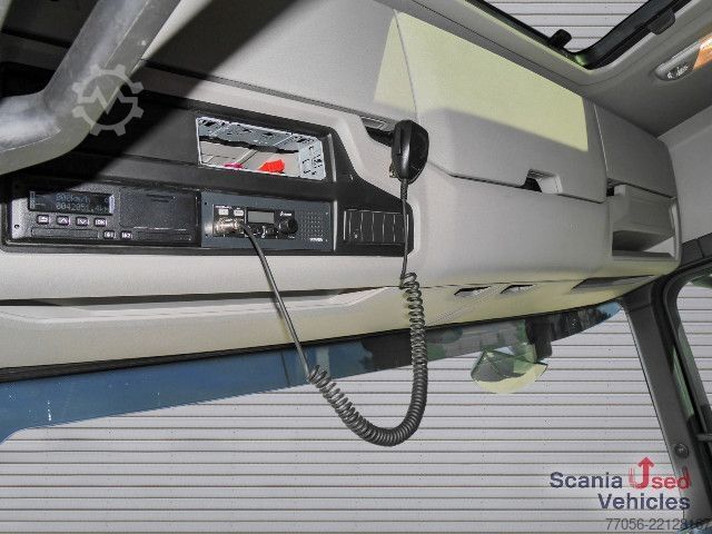 Three-sided tipper truck Scania G 460 B8x4HZ XT - Meiller TRIGENIUS D421 / Bordmat
