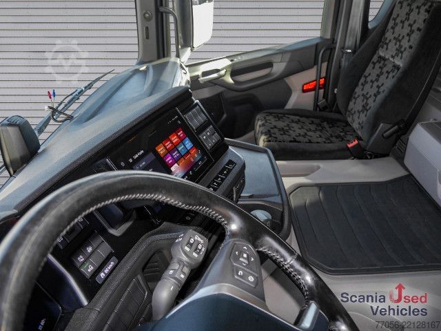 Three-sided tipper truck Scania G 460 B8x4HZ XT - Meiller TRIGENIUS D421 / Bordmat