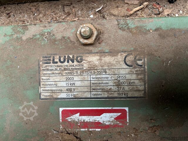 Ventilator fan Lung KMES-TL 25-15/6.5-350 Lung KMES-TL 25-15/6,5-350