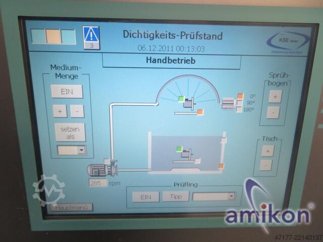 Leakage test bench KSE 