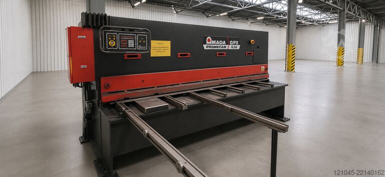 Hydraulic guillotine shear AMADA PROMECAM GPX 630