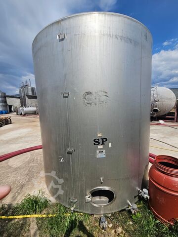 Stainless steel tank with agitator, 20,000 L INOX TANK SA MJESALICOM 20.000L 
