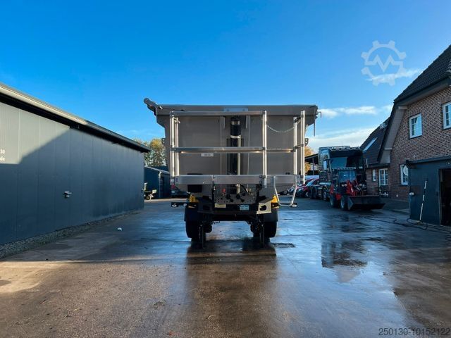 Tipper semitrailer MEILLER MHPS 12/27 Stahlkippmulde m. Liftachse *NEU*