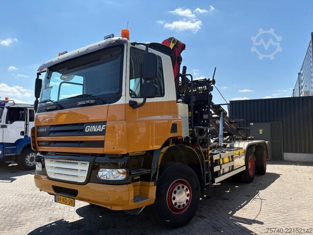 Cable system Ginaf X 3335 S + PALFINGER  E 165 Z + 6X6 + MANUAL + ...