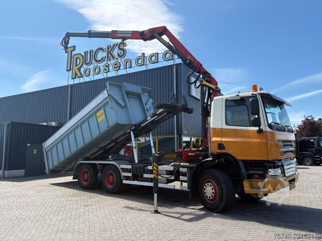 Crane Ginaf X 3335 S + PALFINGER  E 165 Z + 6X6 + MANUAL + ...