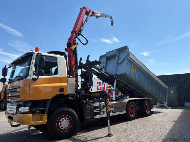 Crane Ginaf X 3335 S + PALFINGER  E 165 Z + 6X6 + MANUAL + ...